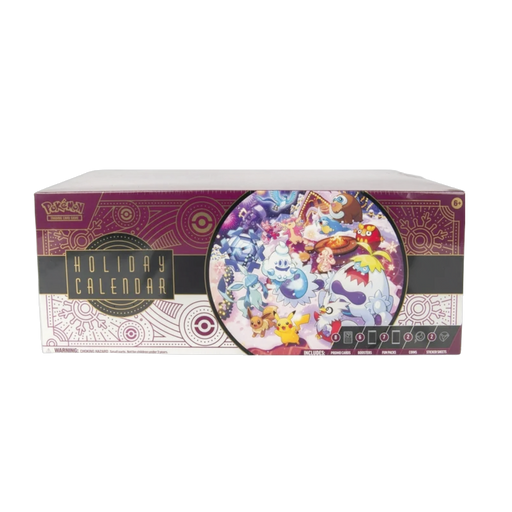 Buy now: Holiday 2025 Calendar Box Pokemon, new collector's edition with vibrant illustrations, perfect gift for fans