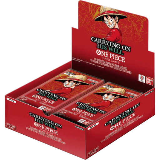 Buy One Piece OP13 Carrying on His Will Booster Box, new collectible card game set, vibrant artwork, for fans