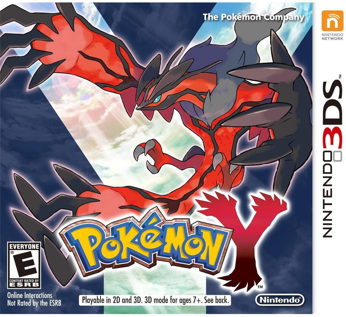 Pokemon Y Version for Nintendo 3DS – Gen VI RPG handheld adventure with Mega Evolutions