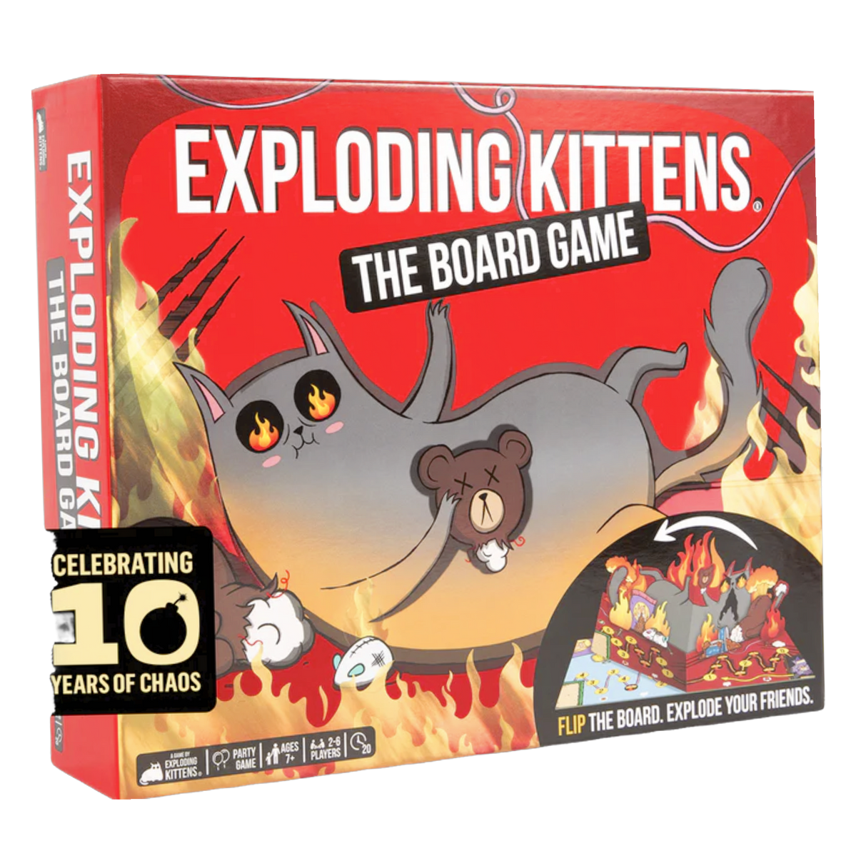 Exploding Kittens The Board Game - New, humorous party game for friends and family.