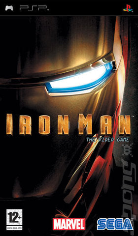 Buy IronMan PSP game, action-packed adventure, red and gold cover, for PlayStation Portable enthusiasts