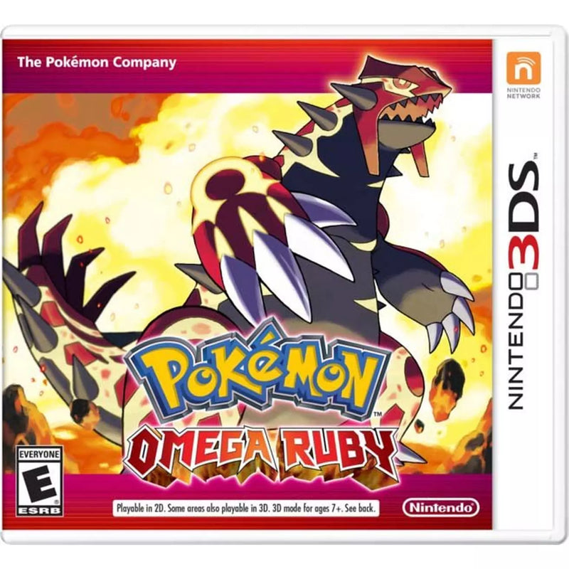 Buy Pokemon Omega Ruby Version for 3DS, adventure RPG game with vibrant graphics and exclusive legendary Pokemon