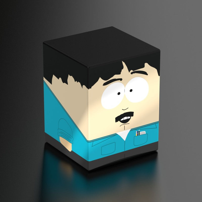 South Park Series Squaroes Deck Box, durable plastic, vibrant cartoon graphics, secure storage for cards
