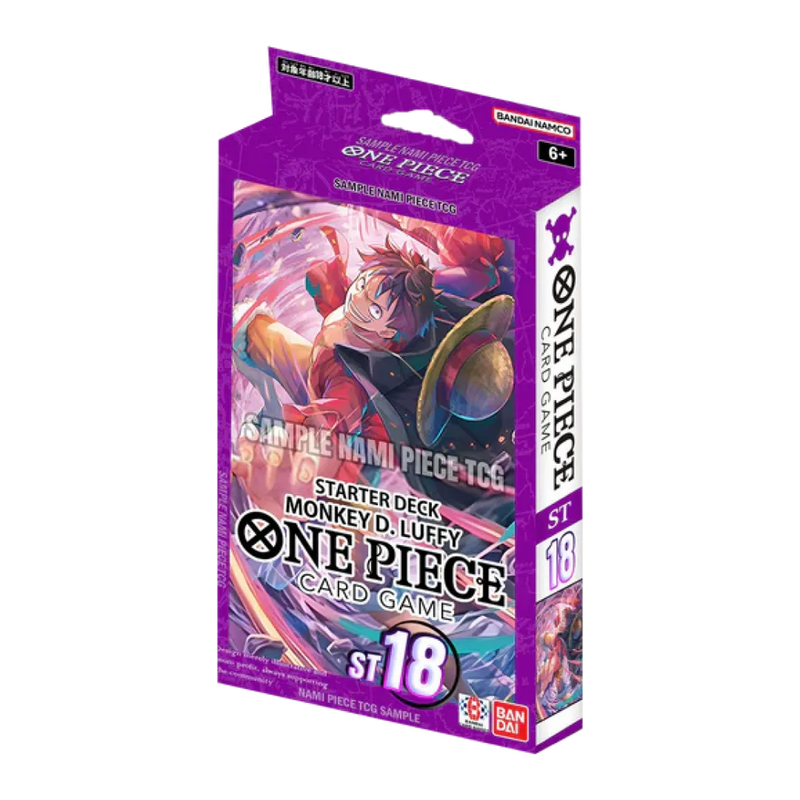 New One Piece Starter Decks, collector's edition, featuring Luffy & Zoro, durable card material, perfect for anime fans