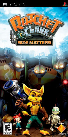 Ratch & Clank | Size Matters | PSP game, action-packed adventure for PlayStation Portable enthusiasts