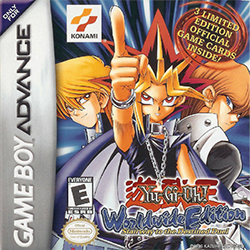 Yugioh Worldwide Edition GBA VG, rare collectible game cartridge for Game Boy Advance, mint condition