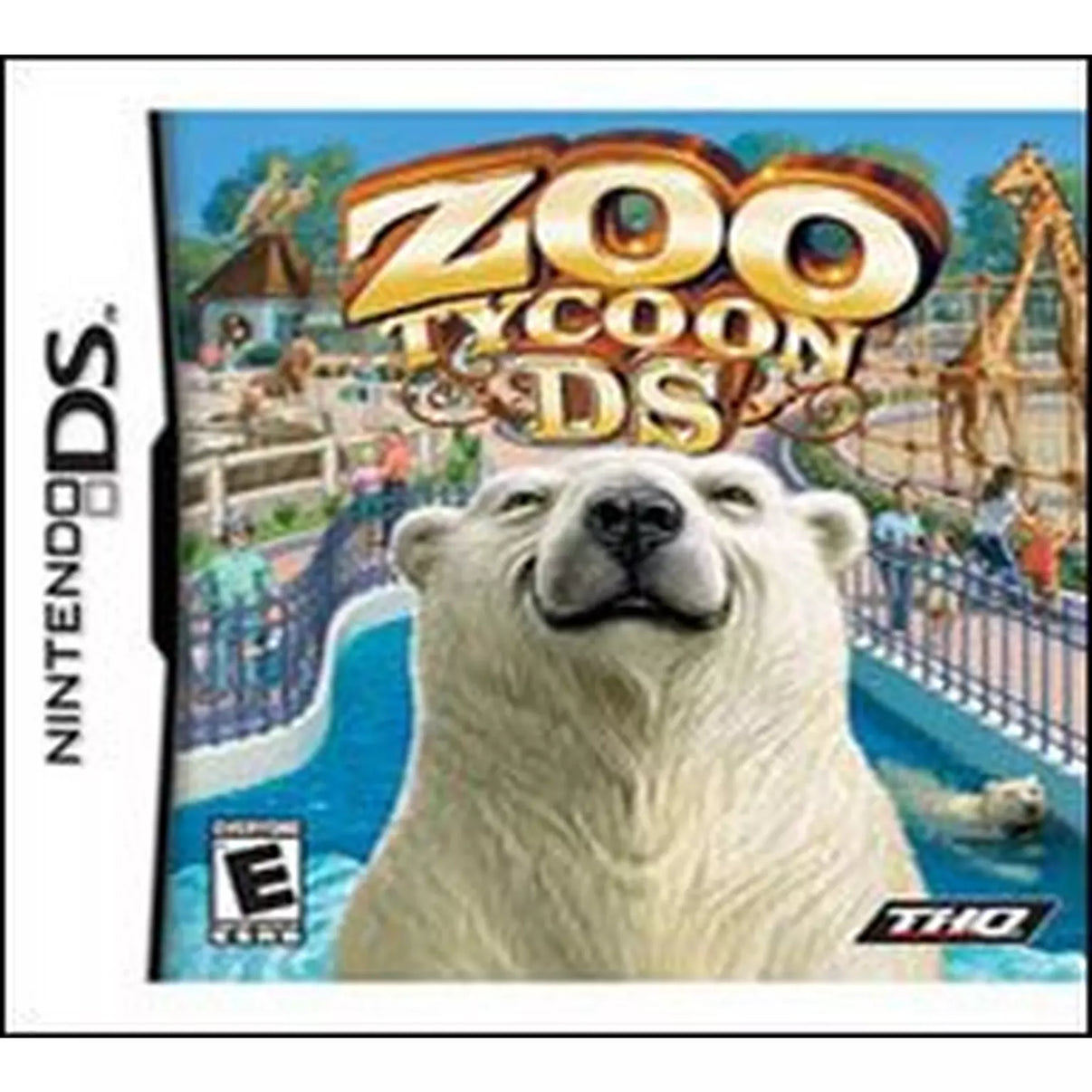 Zoo Tycoon DS game for Nintendo DS, family-friendly simulation, strategy gameplay, colorful graphics