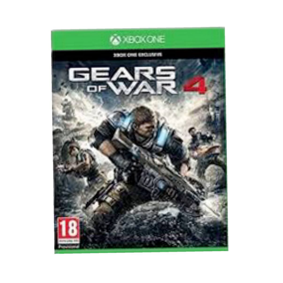 Gears of War 4 XBOX One game, action-packed shooter, HD graphics, for hardcore gamers