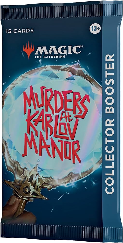 Magic: The Gathering "Murders at Karlov Manor Booster Pack | Collector Edition" featuring rare cards, exclusive artwork