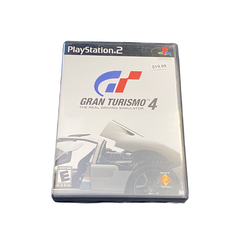 Gran Turismo 4 PS2 racing game, iconic car simulation, realistic graphics, for PlayStation 2 enthusiasts