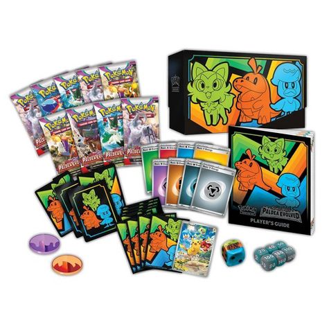 New Paldea Evolved Elite Trainer Box Pokemon TCG, exclusive collectible cards, vibrant packaging, must-have for fans