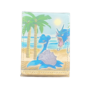 Black Official Alcove Flip 100 Card Deck Box, Leatherette Material, Secure Magnetic Closure for Card Collectors