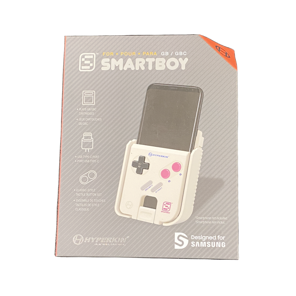 Buy now Hyperkin Smartboy Gameboy / GBC Adapter | New, turns smartphones into retro handheld gaming console, sleek design,...