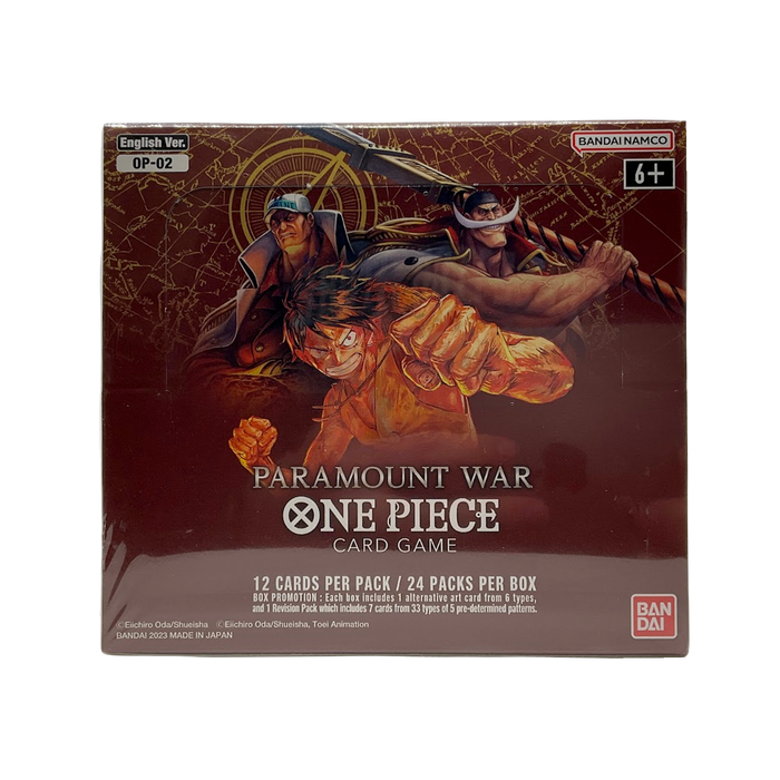 One Piece Paramount War Booster Box | New