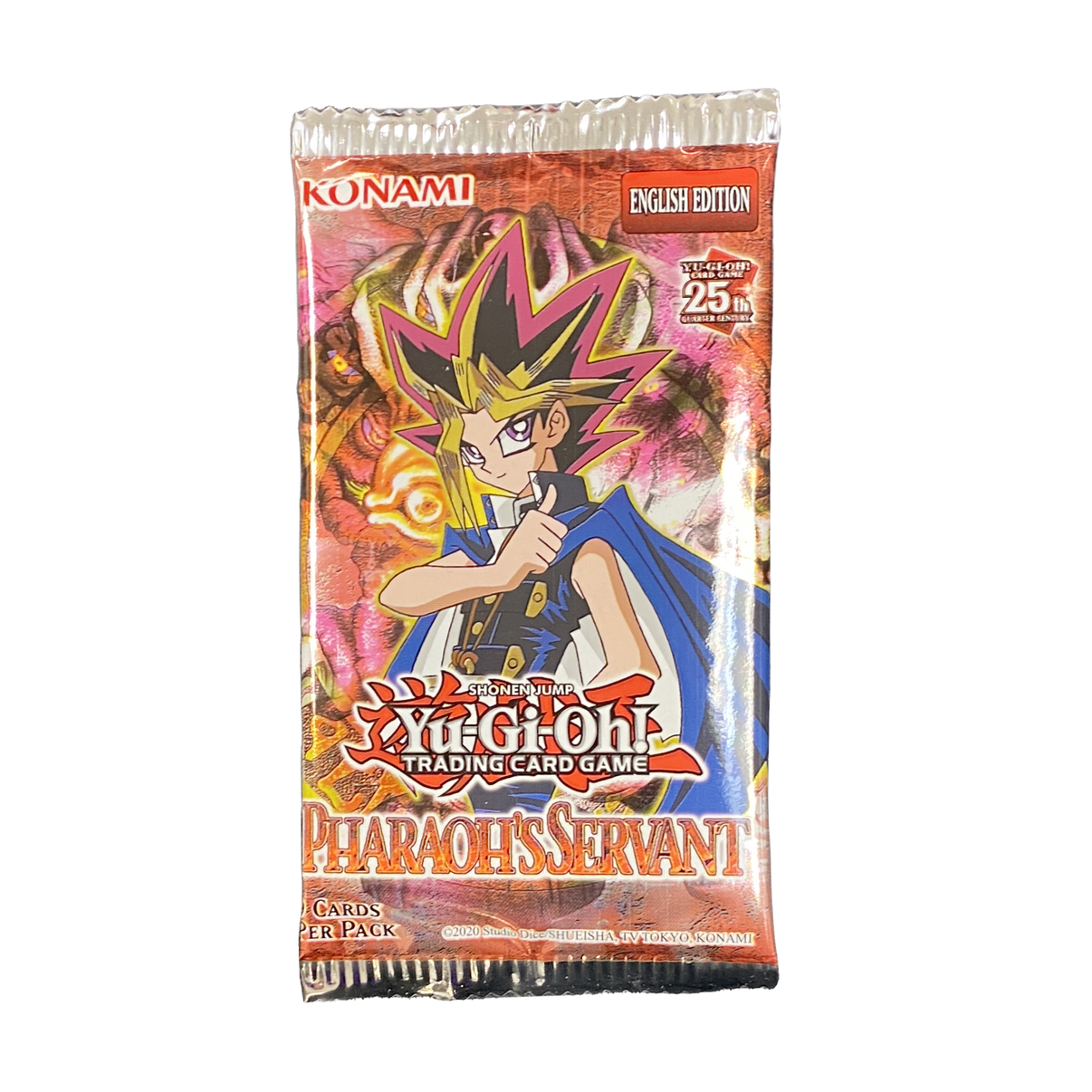 Buy new Pharaoh’s Servant Booster Pack Unlimited 25th Anniversary Edition, collectible card game pack, sealed and mint con...