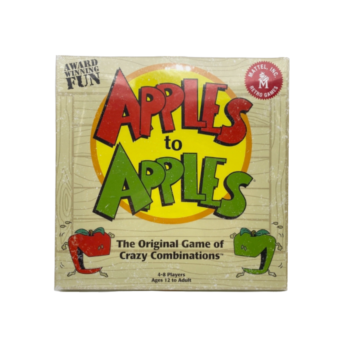 Buy now Apples to Apples Board Game | New, family-friendly party game for all ages, colorful box design