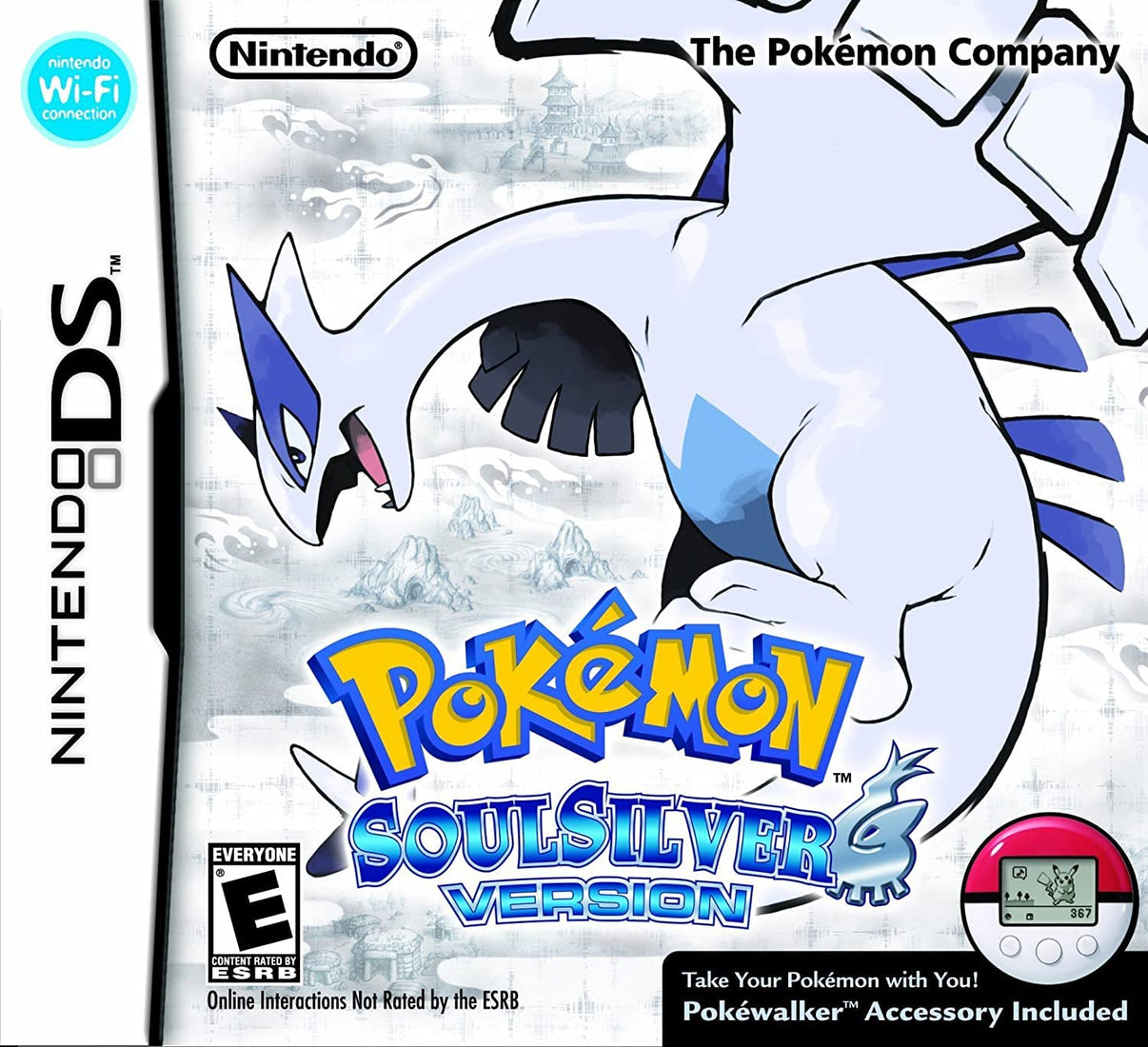 Buy Pokemon Soulsilver DS game, rare silver edition for Nintendo DS, collectible RPG adventure