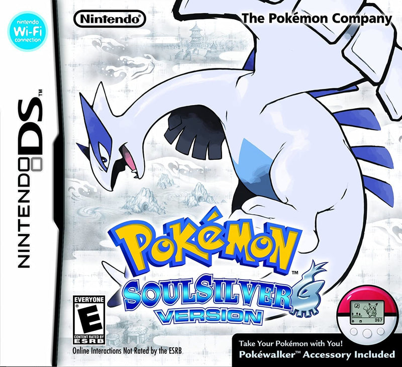 Buy Pokemon Soulsilver DS game, rare silver edition for Nintendo DS, collectible RPG adventure