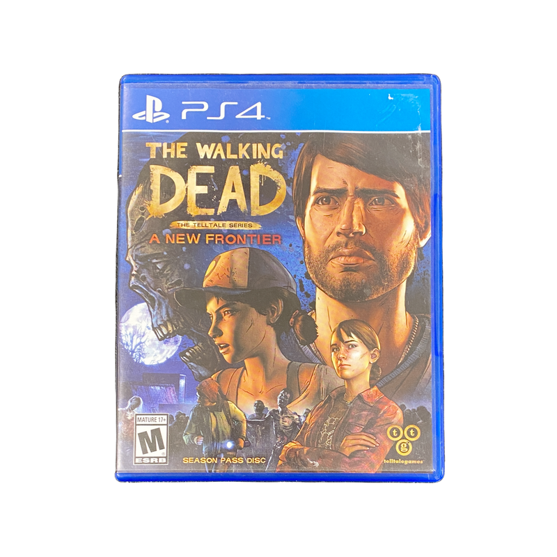 The Walking Dead: A New Frontier PS4 game, action-packed adventure, zombie survival, high-resolution graphics