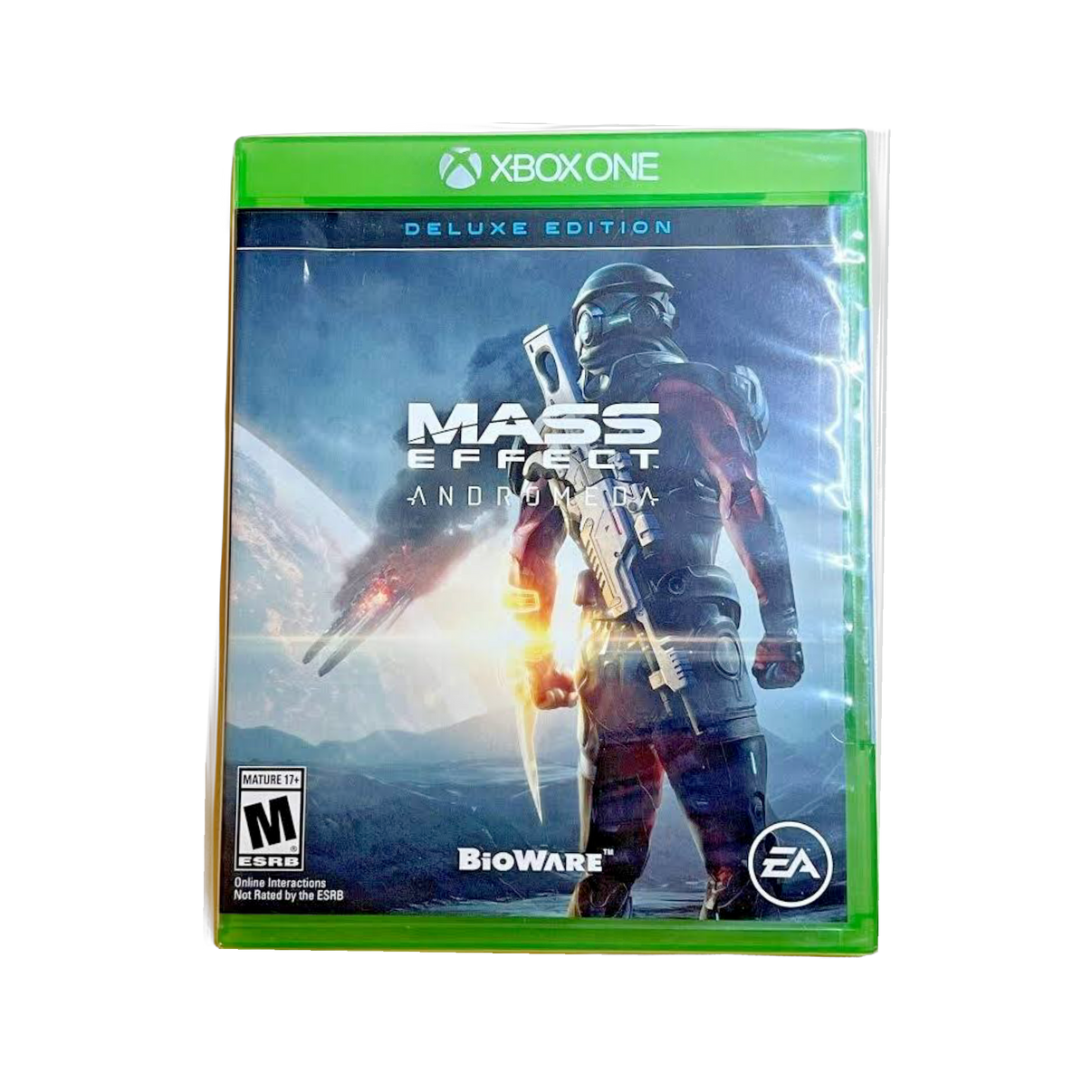 Mass Effect Andromeda XBOX One game, latest sci-fi RPG adventure, high-resolution graphics, immersive storyline