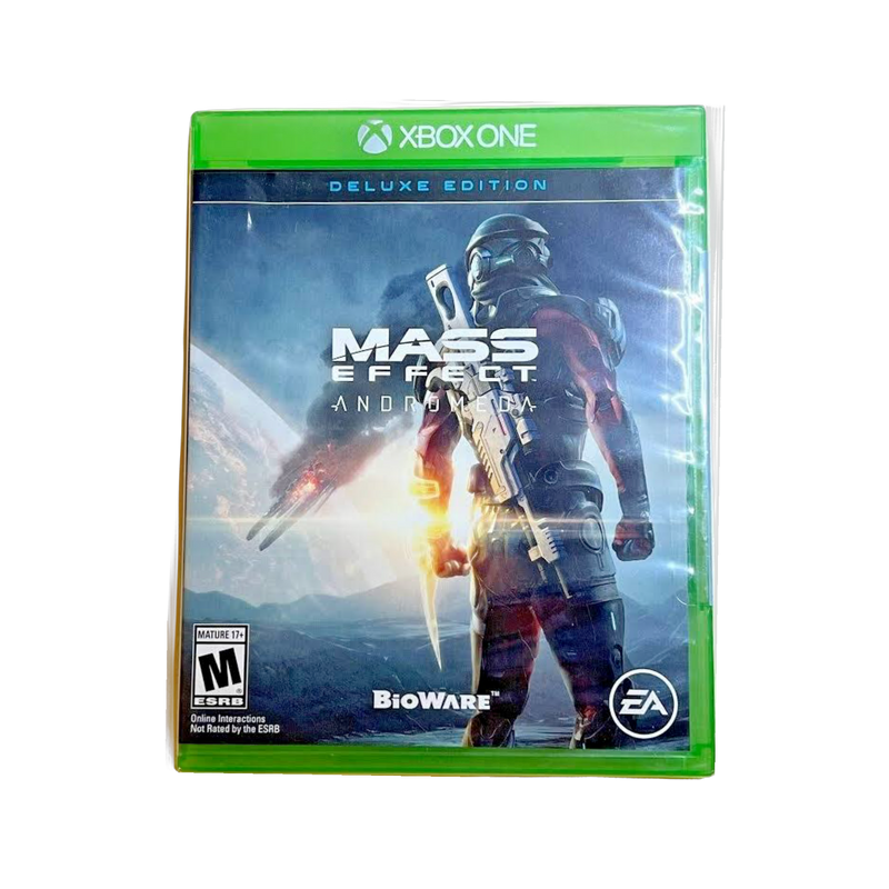Mass Effect Andromeda XBOX One game, latest sci-fi RPG adventure, high-resolution graphics, immersive storyline