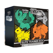 Buy new Evolving Skies Elite Trainer Box Pokemon TCG, featuring rare dragon-type cards, for collectors and gamers.