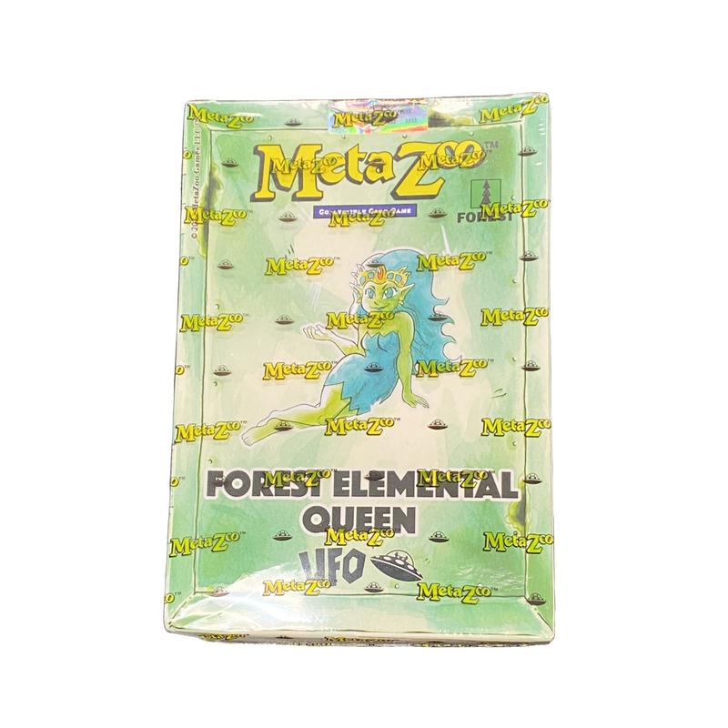 New Metazoo UFO Spellbook, limited edition collectible card game, vibrant artwork, sealed package