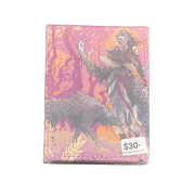 Black Official Alcove Flip 100 Card Deck Box, Leatherette Material, Secure Magnetic Closure for TCG Players