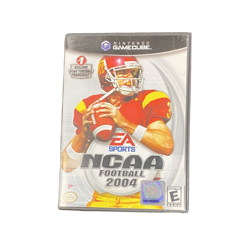 NCAA Football ‘04 Gamecube, vintage sports video game, collectible edition, for gaming enthusiasts