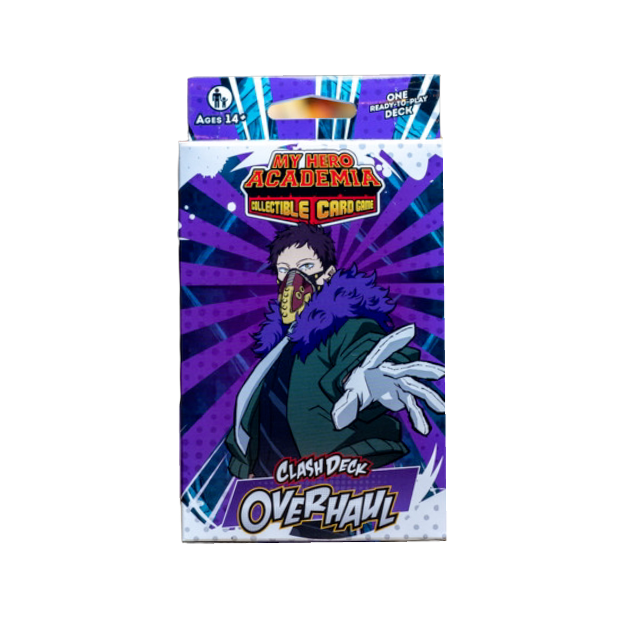 Buy new My Hero Academia Clash Deck Overhaul CCG Starter Deck, featuring exclusive anime artwork, for collectors and gamers.