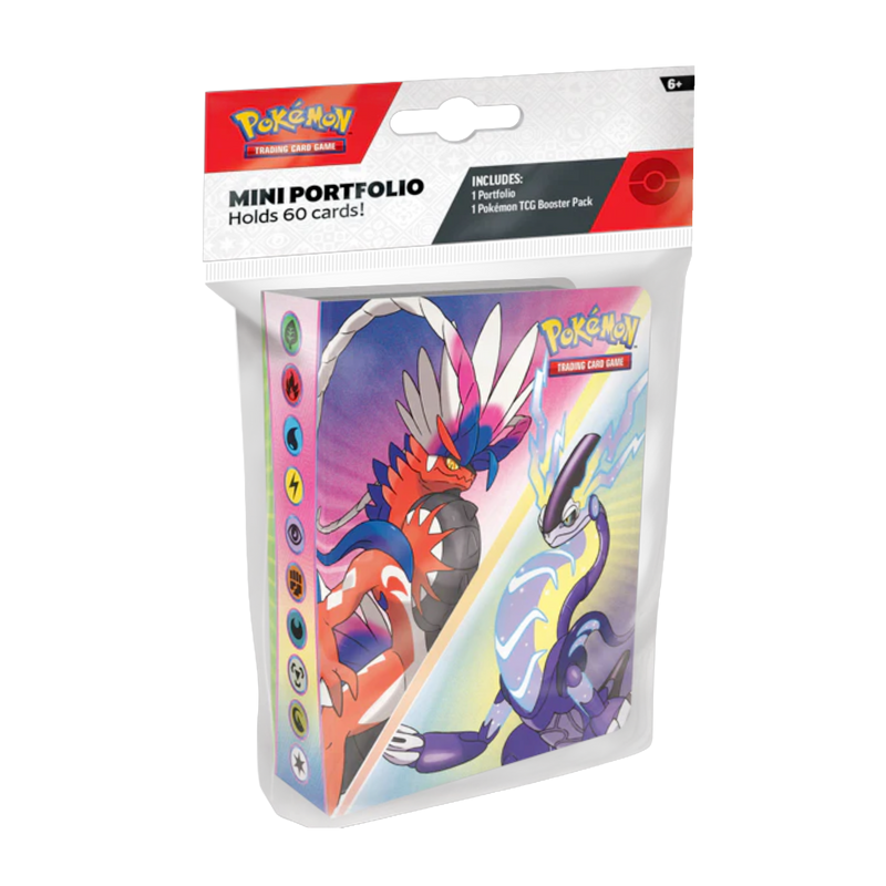 Pokemon Mini Portfolio with Bonus Pack for card collectors, featuring Pikachu design, includes storage pockets and a bonus...