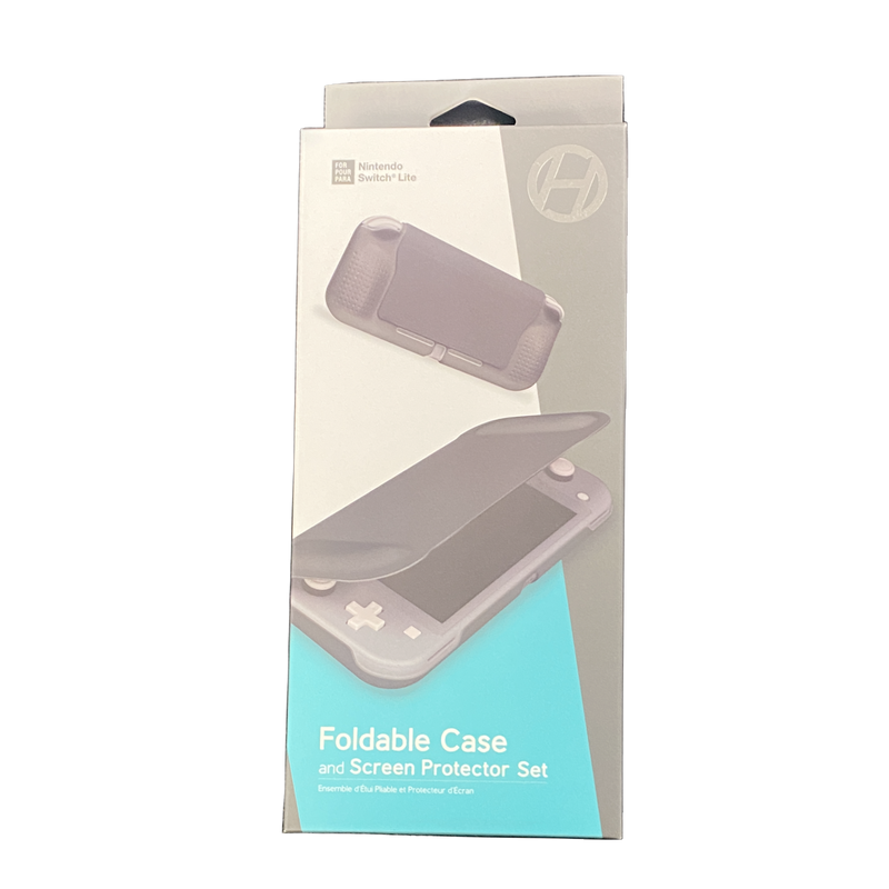 Buy durable Switch Lite Case with Screen Protector | New, shockproof, black silicone, slim fit design for gaming on the go