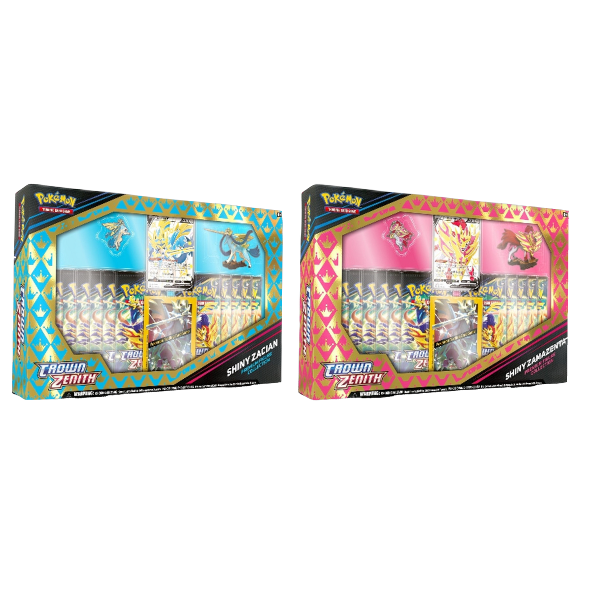 New Crown Zenith Premium Figure Collection Box Set Pokemon, exclusive collectible cards & figurine, sealed package