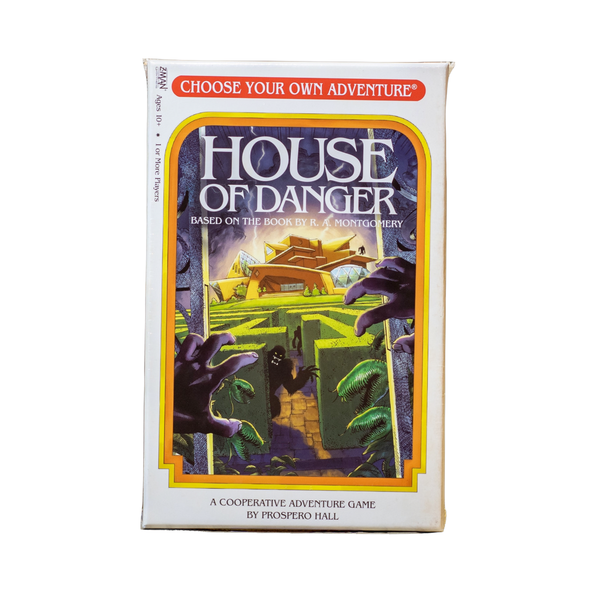 New Choose Your Own Adventure: House of Danger Game, interactive mystery board game for families