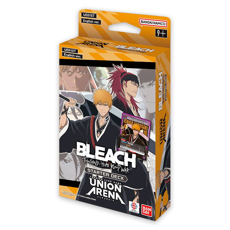 New Bleach Starter Deck Union Arena, collectible card game, anime-themed, beginner-friendly pack