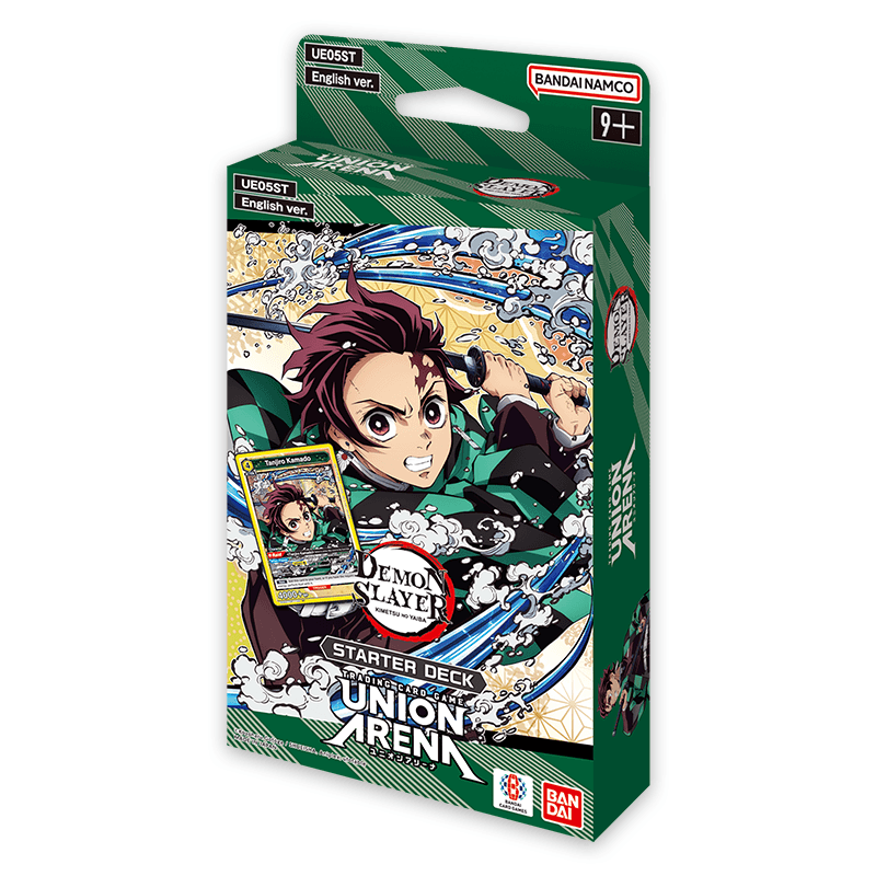 New Demon Slayer Starter Deck Union Arena, collectible card game, anime-themed, for fans