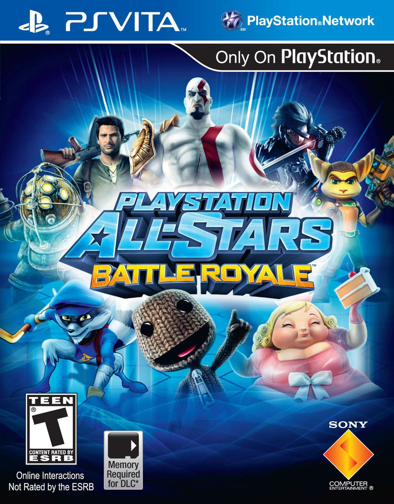 Buy Playstation All-Stars Battle Royal for PS Vita, action-packed multiplayer game featuring iconic characters, vibrant gr...
