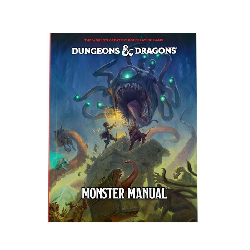 Dungeons & Dragons Monster Manual 2024 | D&D hardcover guide, fantasy role-playing game book, vivid illustrations