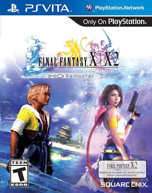 Final Fantasy X / X-2 HD Remaster for PS Vita, iconic RPG game duo with enhanced graphics and immersive storyline