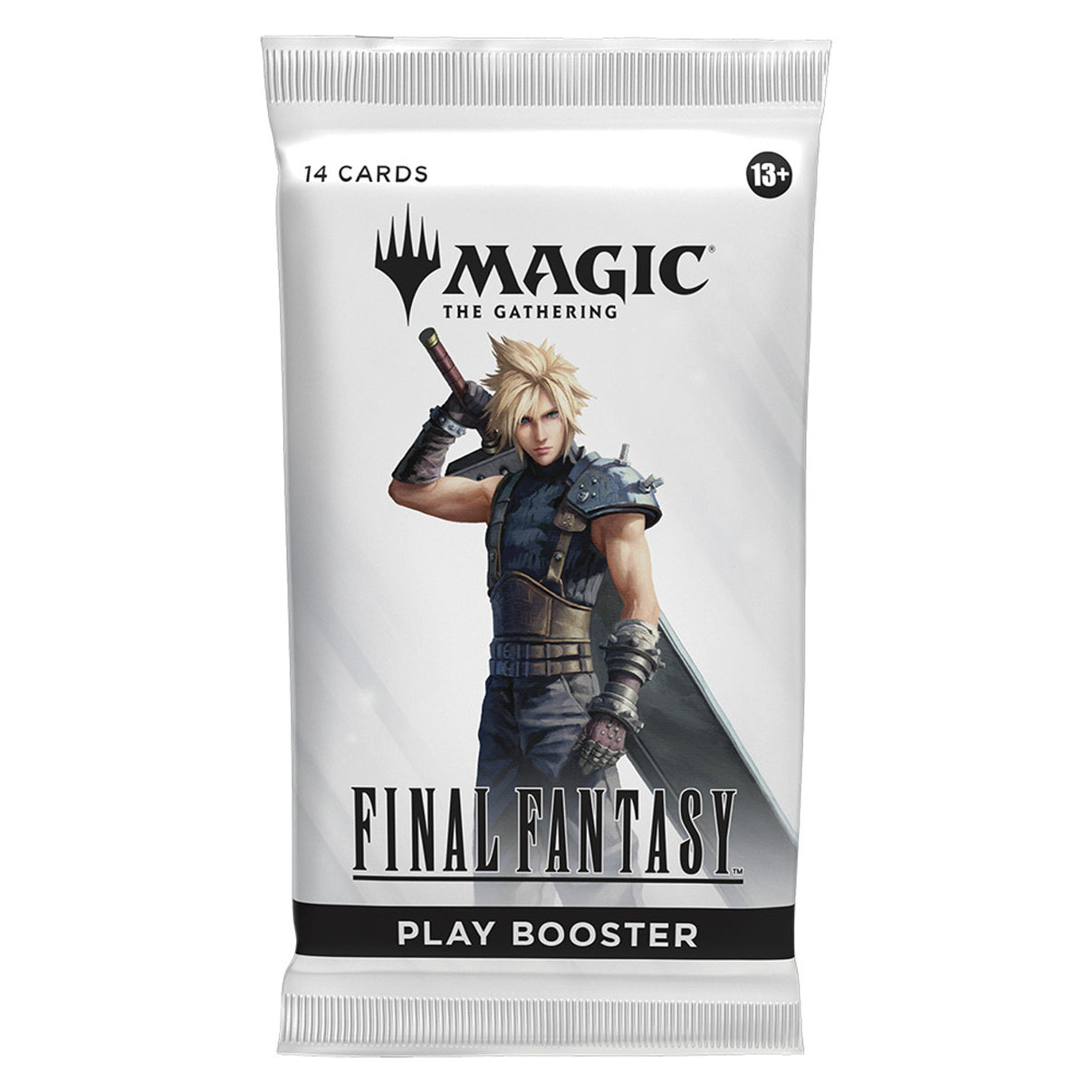 Final Fantasy Booster Pack Play Magic featuring rare collectible cards, fantasy artwork, strategy game pack
