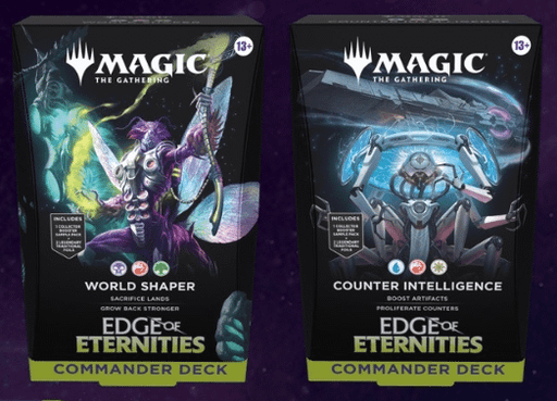 Buy new Edge Of Eternities Single Commander Deck MTG, latest strategy game for Magic The Gathering enthusiasts