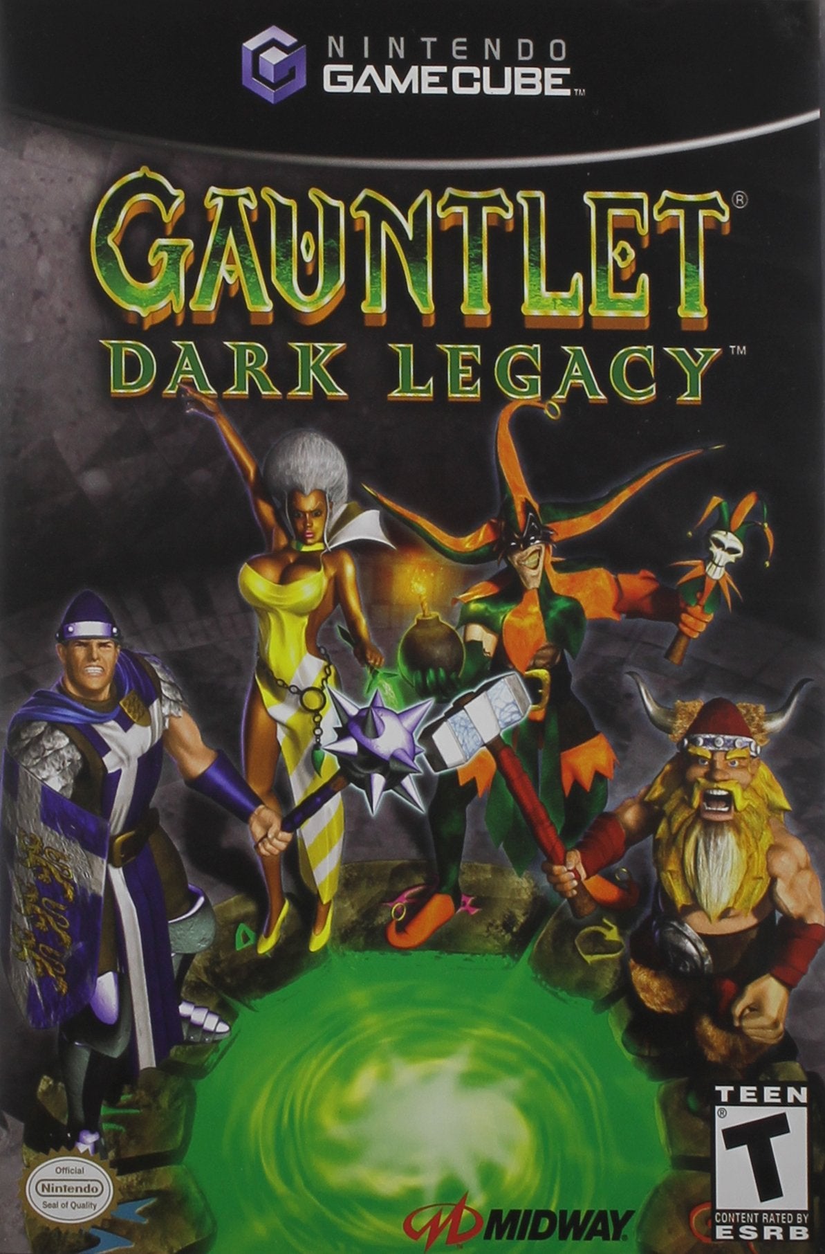 Buy Gauntlet: Dark Legacy for GameCube, vintage action RPG game with multiplayer mode, vibrant graphics, and immersive gam...