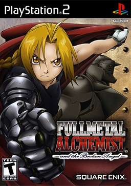 FullMetal Alchemist And The Broken Angel PS2 game, action RPG for PlayStation 2, anime-based adventure