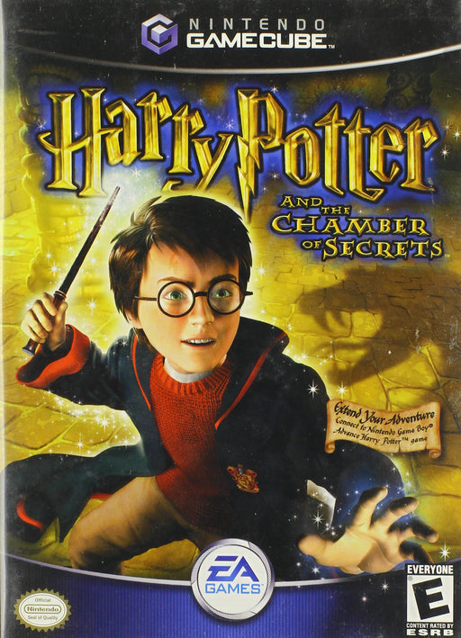 Harry Potter And The Chamber Of Secrets Gamecube game, vintage fantasy adventure, family-friendly entertainment