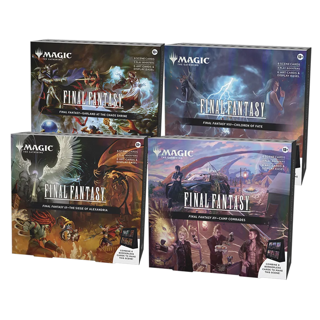 Final Fantasy Single Scene Box - new, magic-themed play box for tabletop adventures.