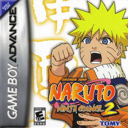 Buy Naruto Ninja Council 2 GBA game cartridge, action-packed anime adventure for Game Boy Advance, collectible condition