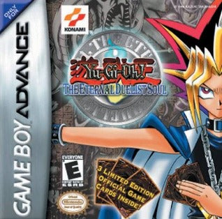 Yugioh! The Eternal Duelist Soul GBA game cartridge, classic strategy card game for Nintendo Game Boy Advance