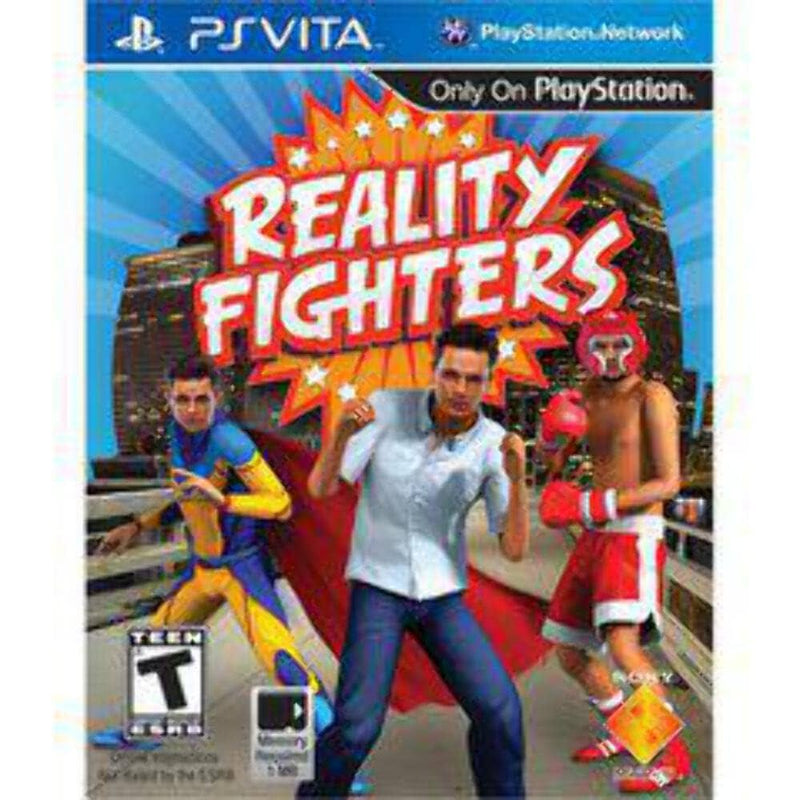 Reality Fighter PS Vita game, action-packed augmented reality fighting, for Sony PlayStation Vita, vibrant graphics