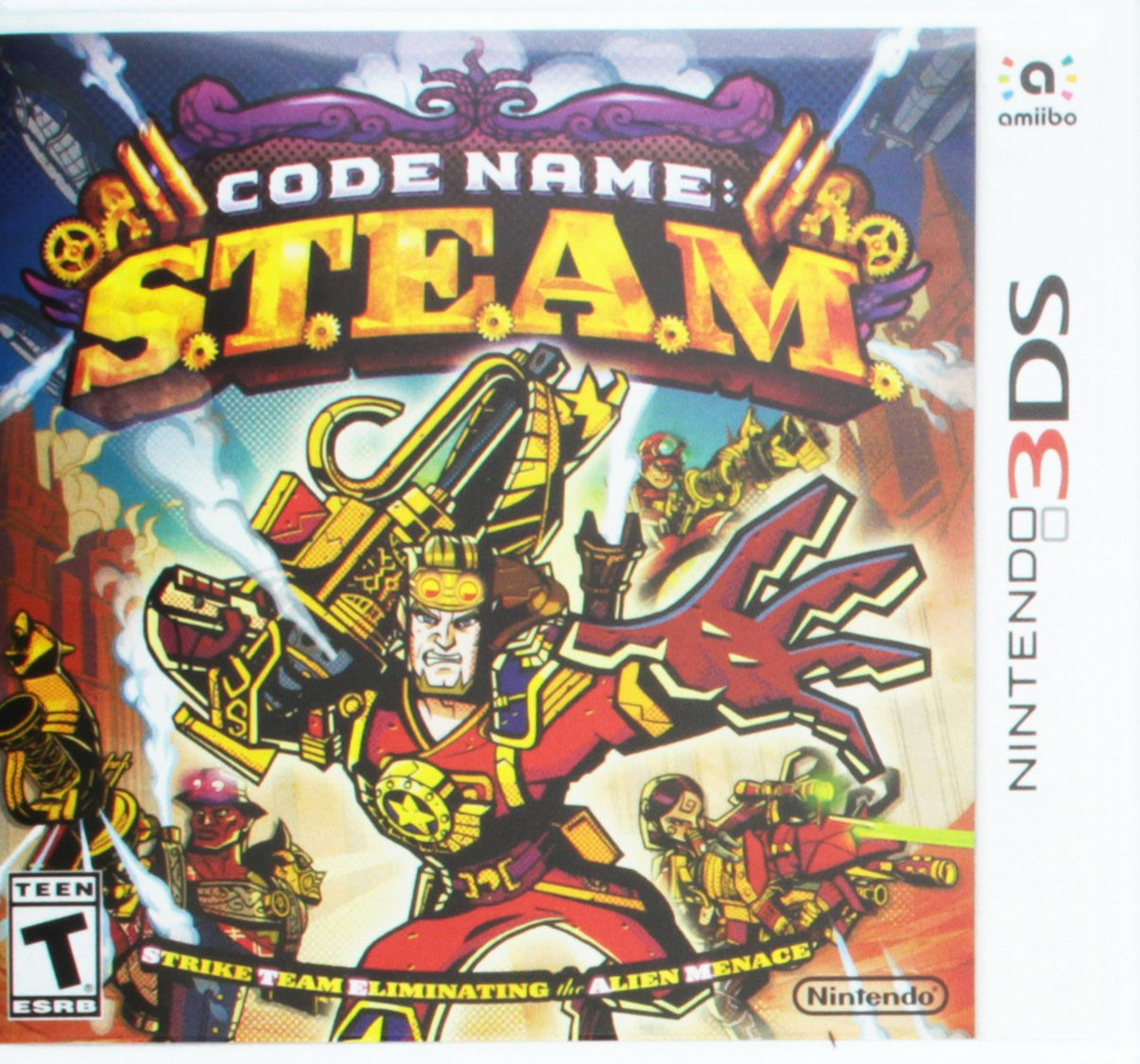 Buy Code Name S.T.E.A.M | 3DS strategy game, vibrant graphics, for Nintendo 3DS enthusiasts