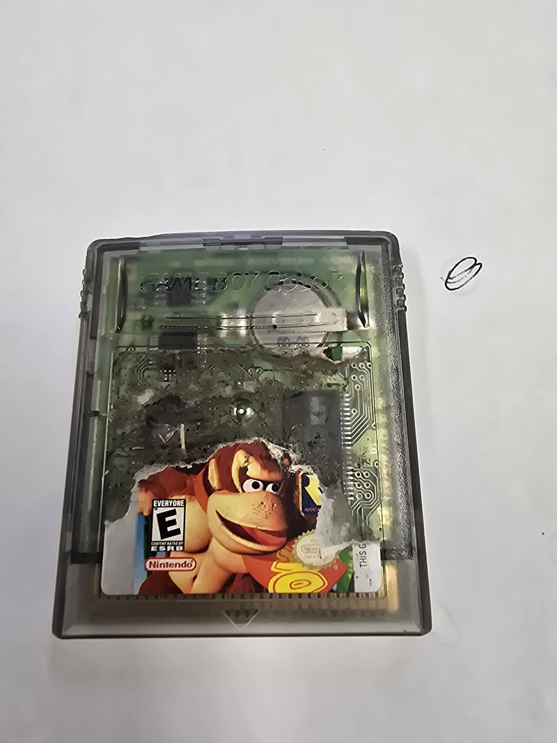 Retro Donkey Kong Country | GBC game cartridge, classic 90s platformer for Game Boy Color enthusiasts